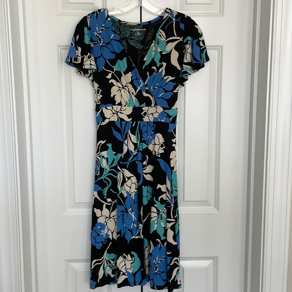 Croft & Barrow floral dress - medium petite